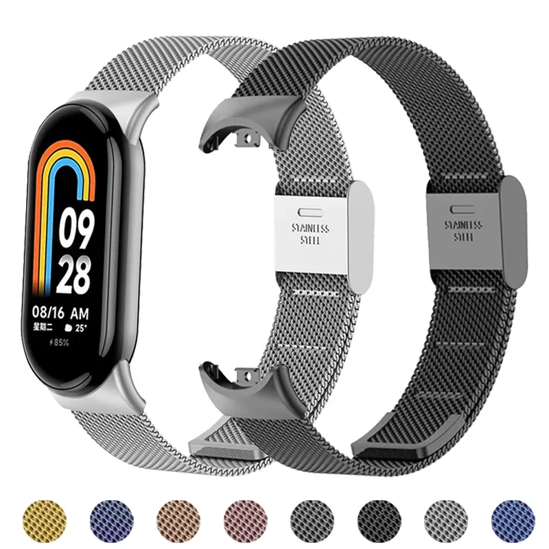 Mesh Strap Metal - Pasek ze stali nierdzewnej z siatki