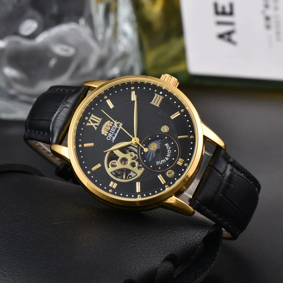 Seiko Watch Presage - Zegarek unisex DFDG Orient Sportowy Mechaniczny