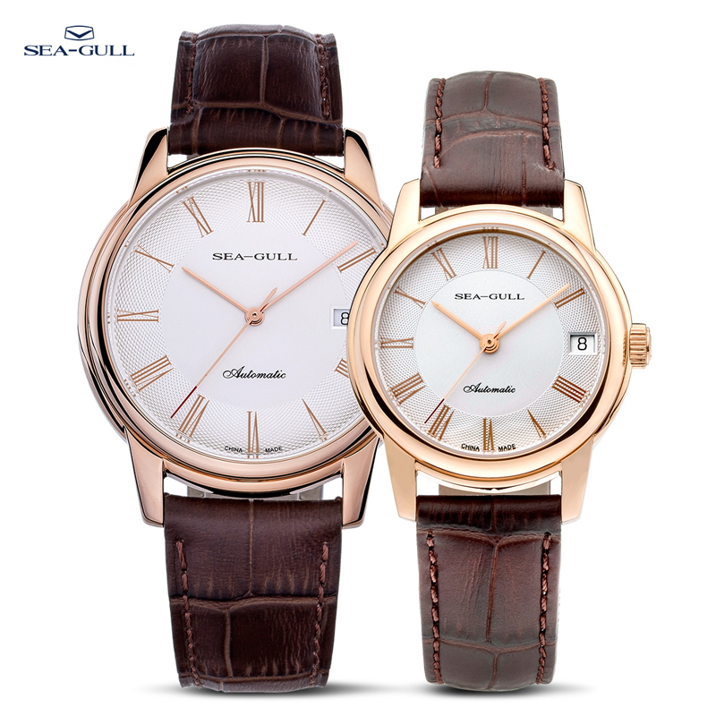 Seiko Watch Presage - Seagull męski zegarek mechaniczny elegancka minimalistyczna