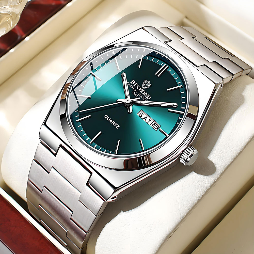 Rolex Watch Datejust - BINBOND Oryginalny Męski Zegarek Lekki Luksusowy