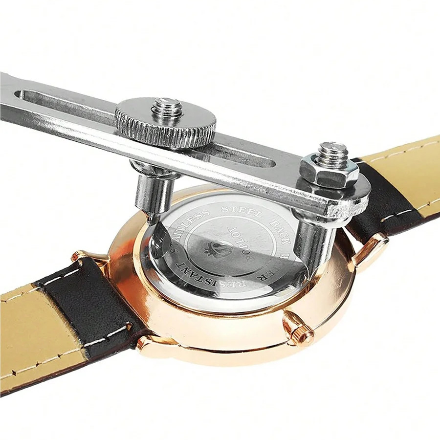Cartier Watch Tank - Zegarek regulowany otwieracz tylna obudowa prasa