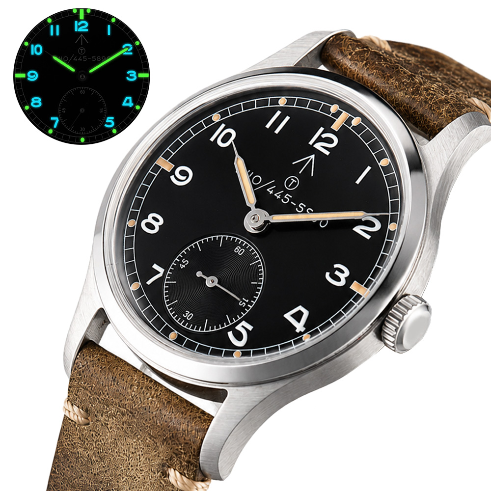 Tropic Strap Vintage - HRUODLAND Herenhorloge Militair Vintage Horloge met