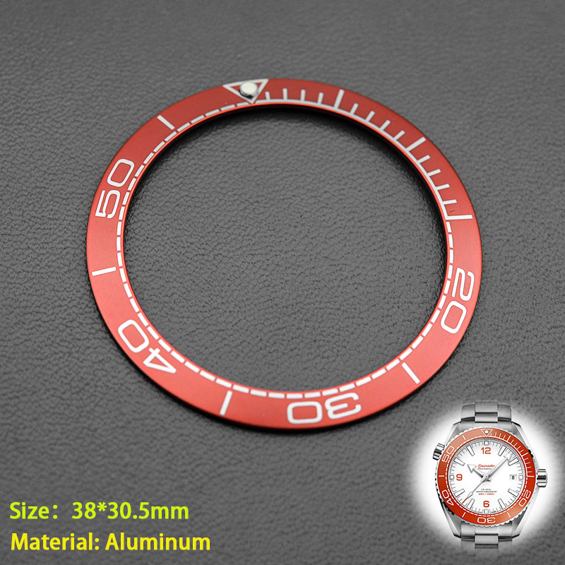 Omega Watch Seamaster - 38*30.5mm zegarek skośna aluminiowa ramka szkiełka
