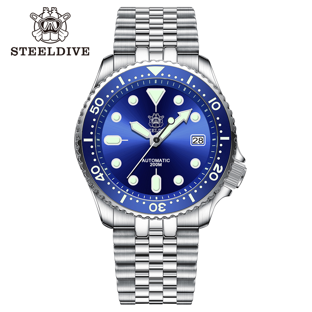 Seiko Watch Prospex - STEELIDVE SD1973 Slim Turtle 41.2mm powłoka