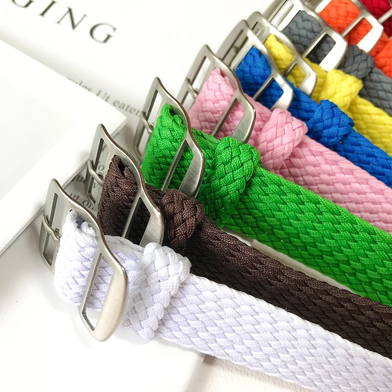 Perlon Strap Woven - Nylonowy Pasek do Zegarka Tkany Pasek