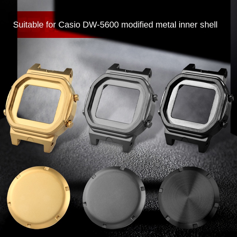 Casio Watch G-Shock Dw-5600 - Wewnętrzna obudowa ze stali nierdzewnej do