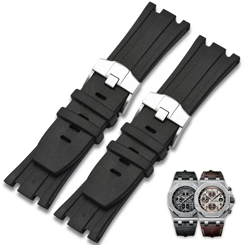 Audemars Piguet Watch Royal Oak Offshore - Gumowy pasek do zegarka dla Audemars