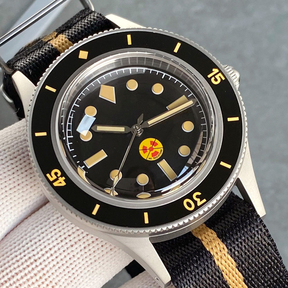 Seiko Watch Presage - Zegarek nurkowy Tandorio 50-Fathoms Japan NH35,