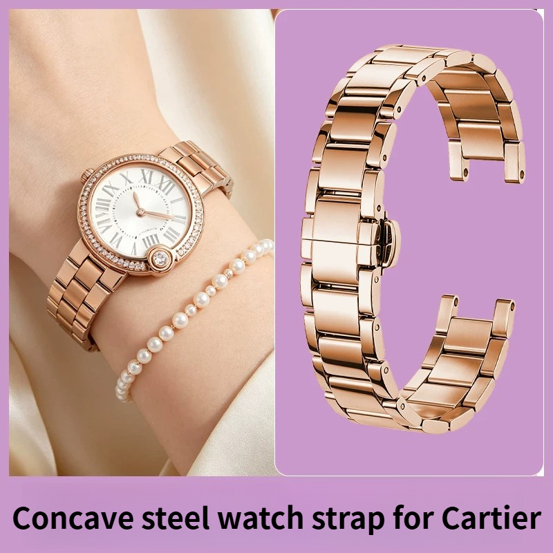 Damski pasek do zegarka ze sta – Cartier Watch Ballon Bleu recenzja i cena