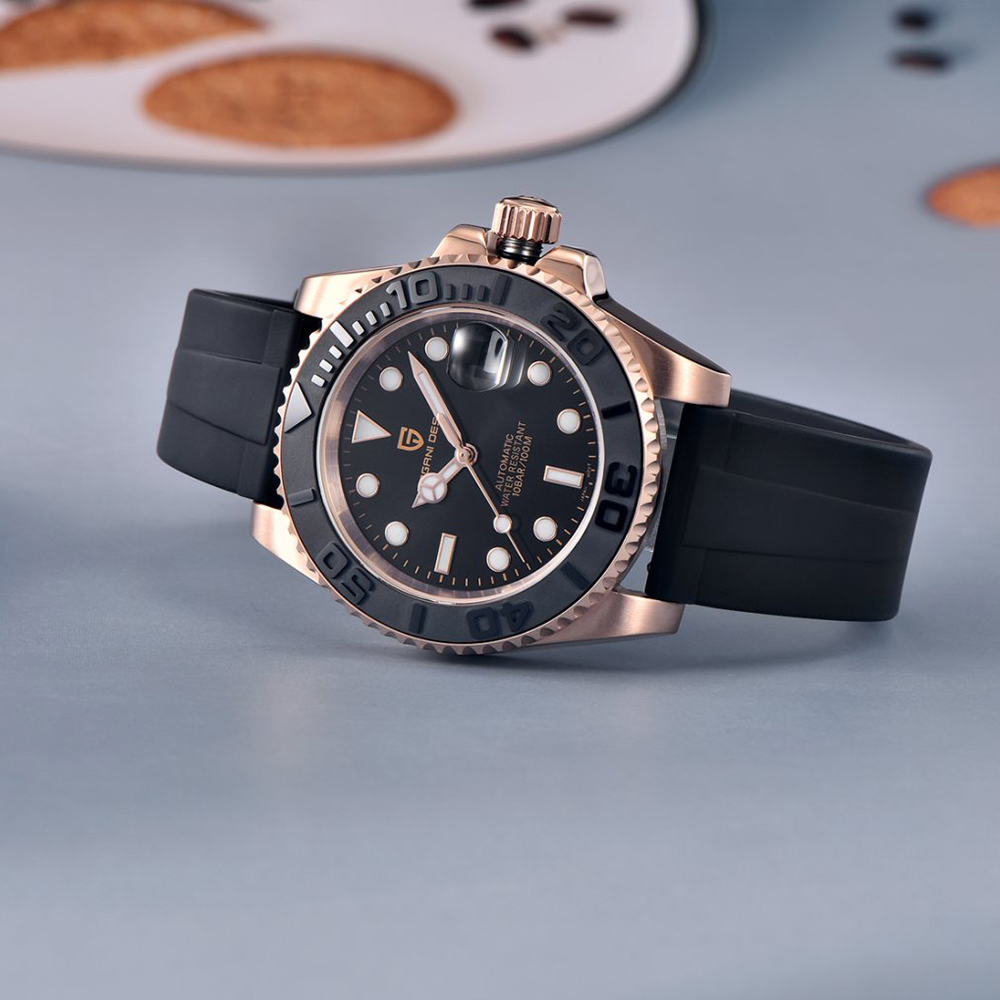 PAGANI DESIGN Zegarek Automaty – Rubber Strap Diver recenzja i cena