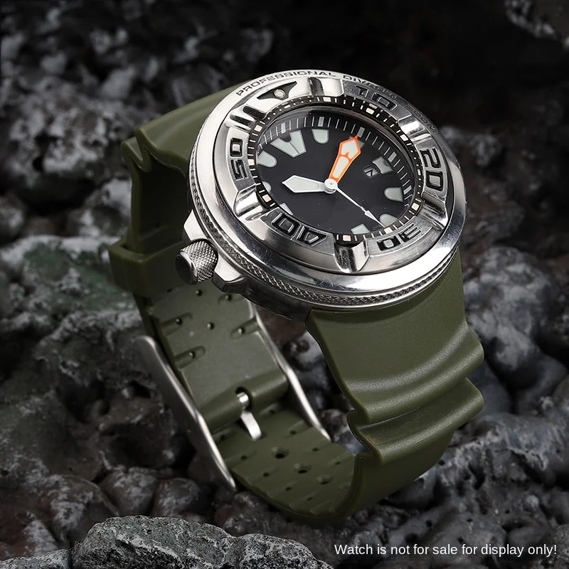 Pasek gumowy z zakrzywionymi k – Citizen Watch Promaster recenzja i cena
