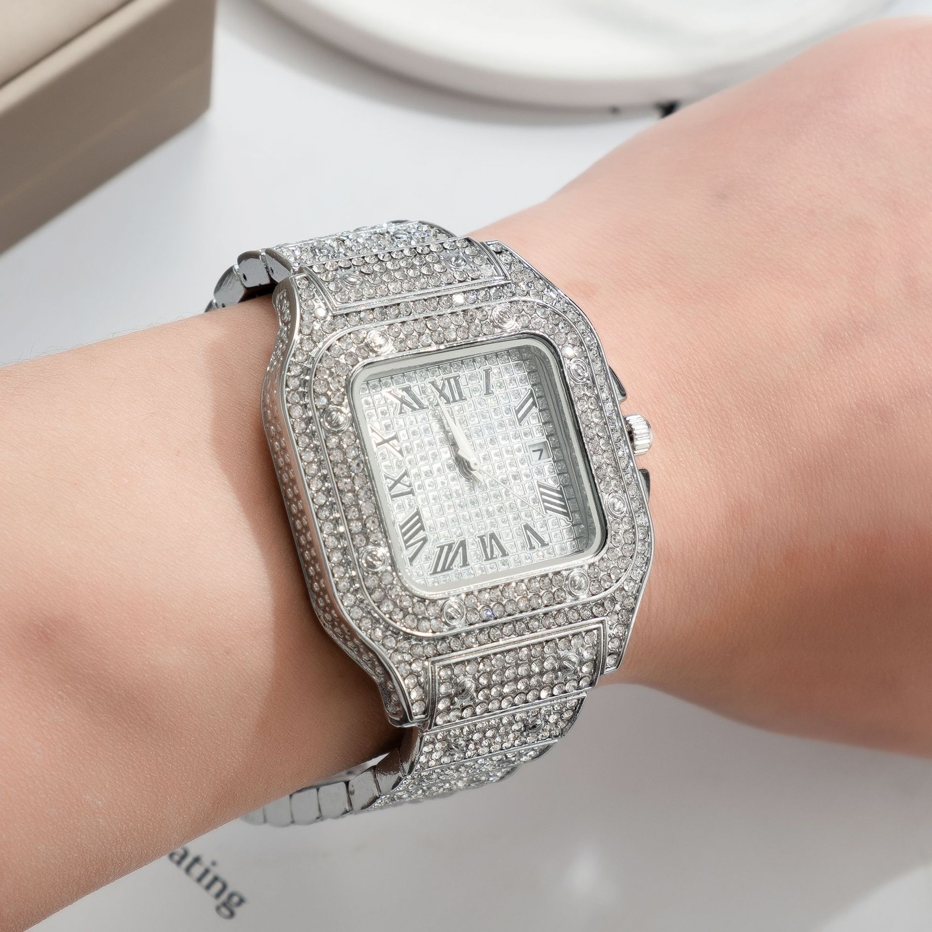 Zegarek męski UTHAI L77, modny – Cartier Watch Tank recenzja i cena