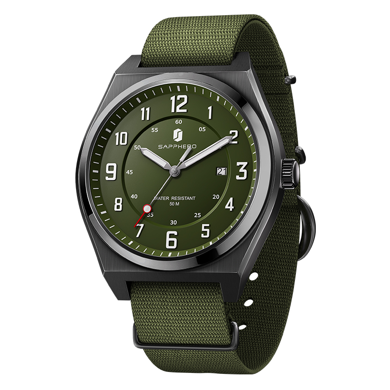 Zegarek męski SAPPHERO, sporto – Tropic Strap Vintage recenzja i cena